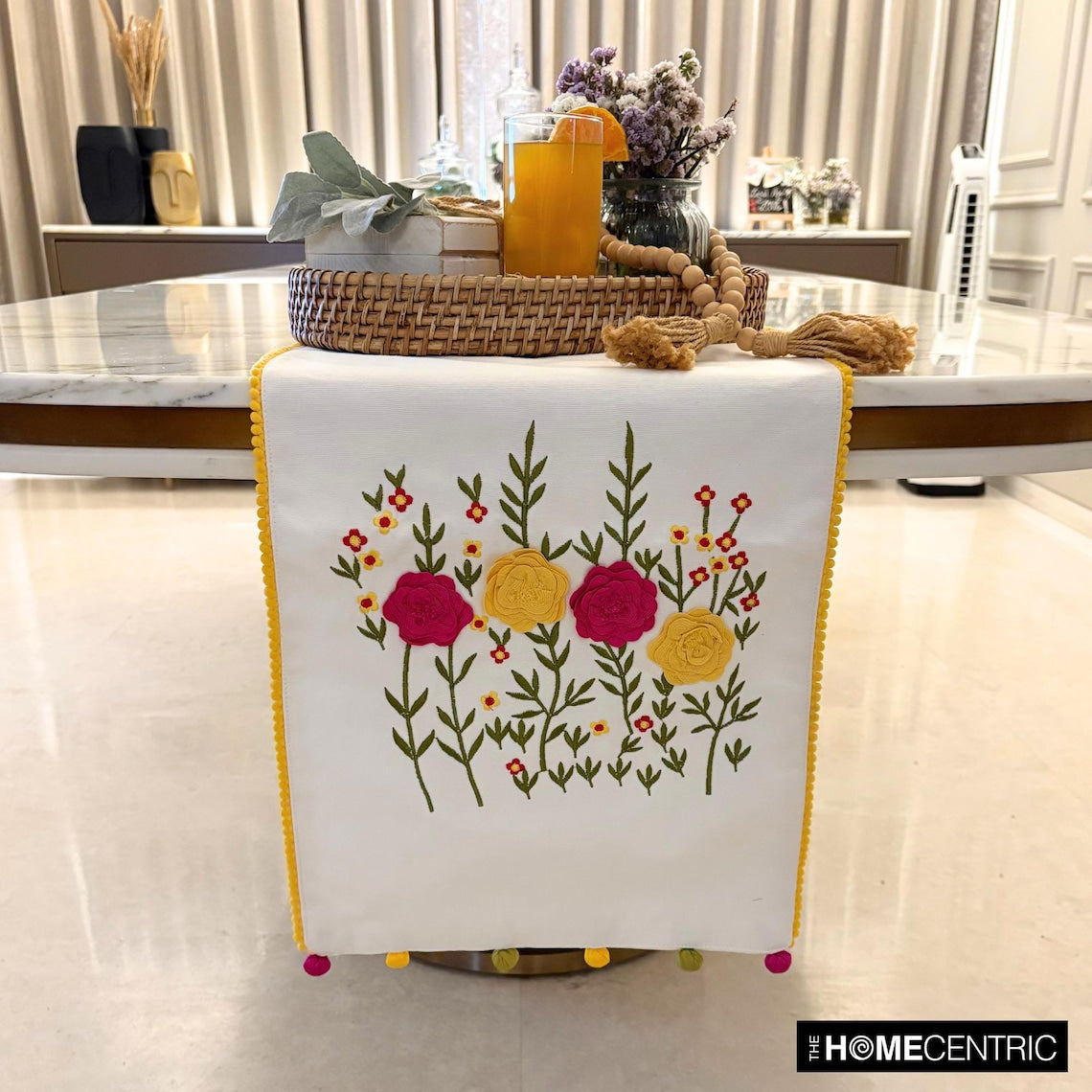 Poppy Parade Decorative Table Runner