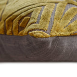 Chartreuse Velvet Throw Cushion Cover - Chartreuse Prism