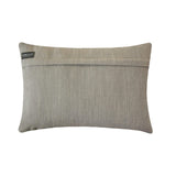 Ivory Velvet Lumbar Cushion Cover - Velvet Waves