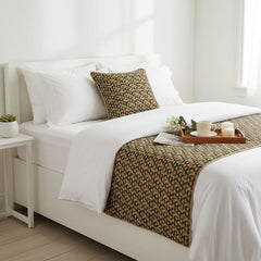 Trixee Decorative Bed Runner and Cushion Cover