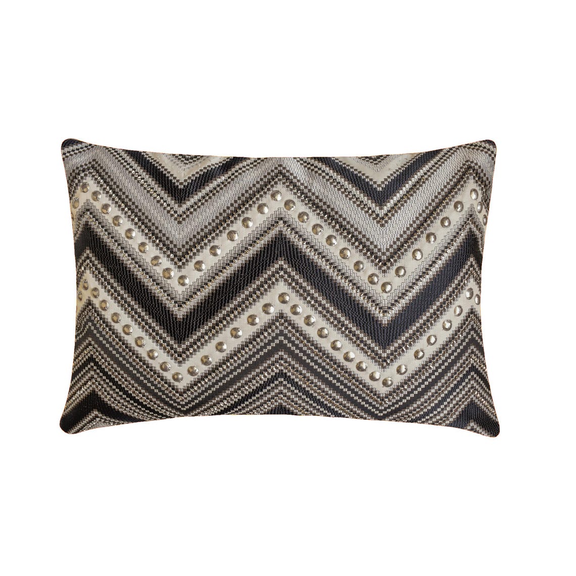 Chevron Crest Lumbar Cushion Cover