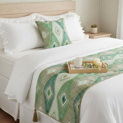 Chantico Decorative Bed Runner and Cushion Cover