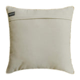 Gold & Beige Jacquard Throw Cushion Cover - Savanna Reverie