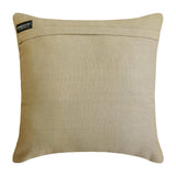 Beige Cotton Linen Throw Cushion Cover - Pearl Mandala