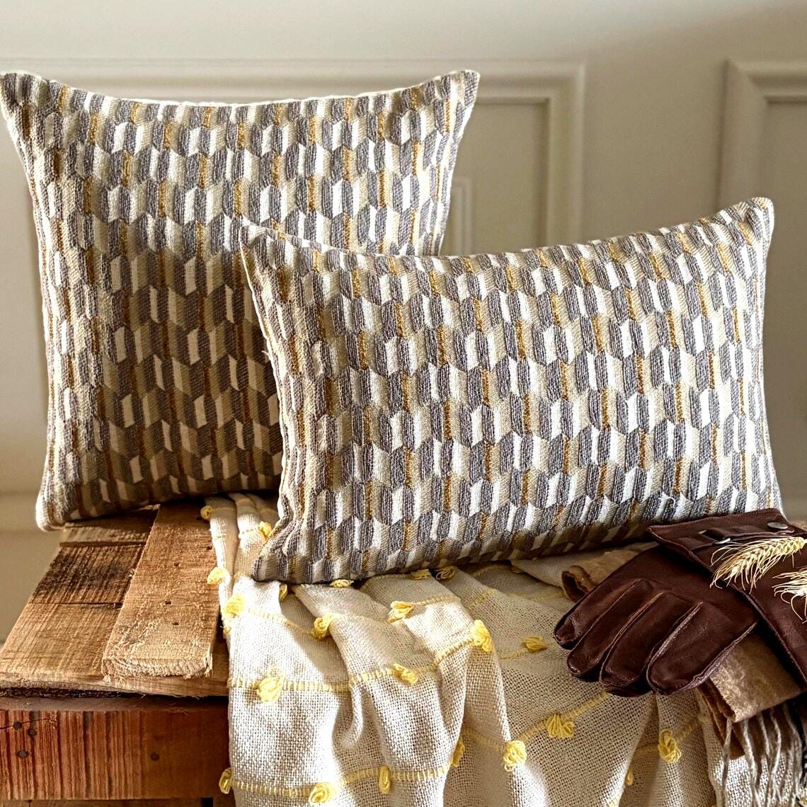 Hexa Canopy Lumbar Cushion Cover