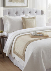 Tessellation Decorative Bed Runner and Cushion Cover