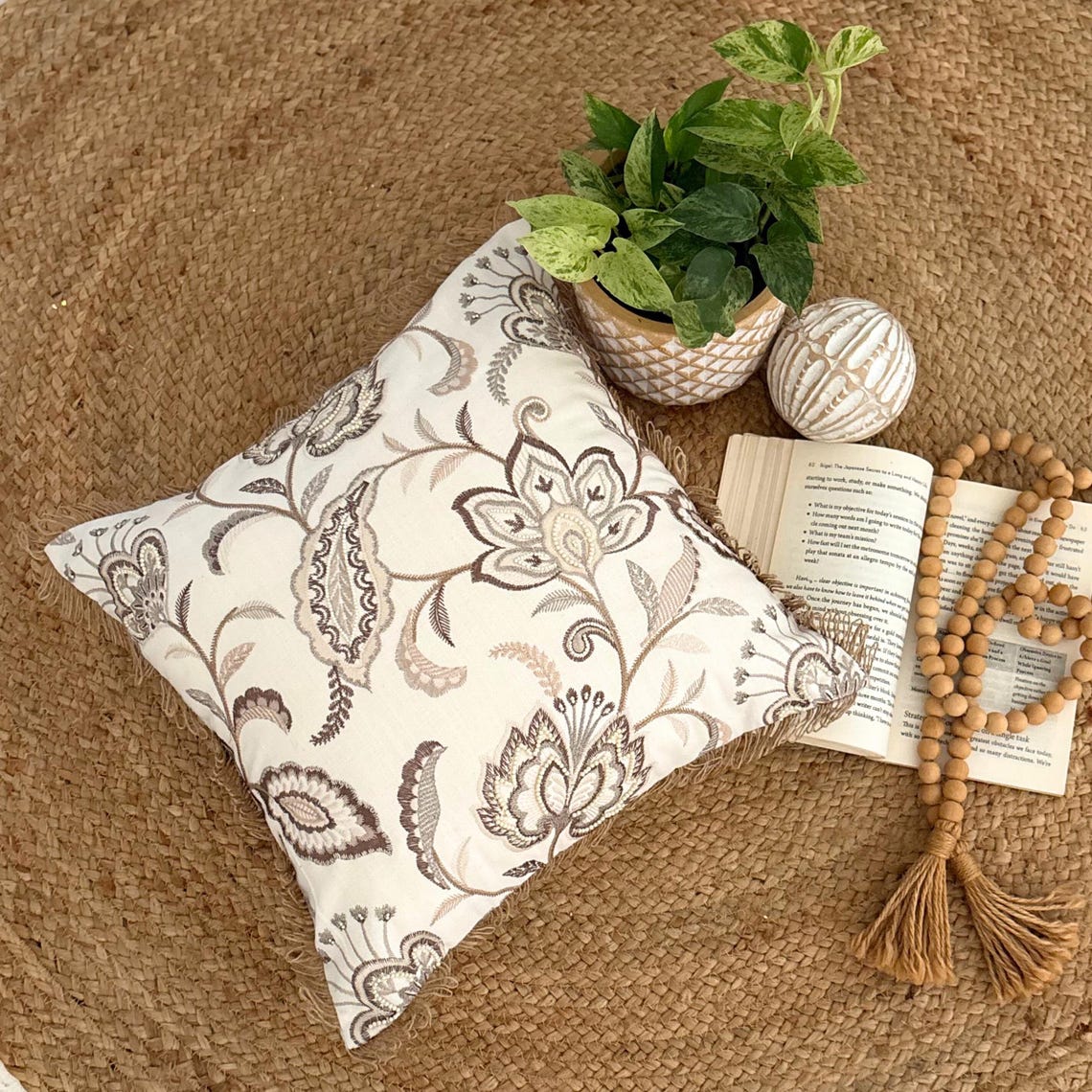 Marjorie Throw Pillow Cover