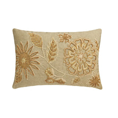 Floral Dune Lumbar Cushion Cover