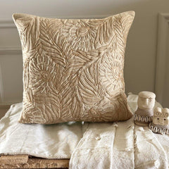 Peacock Plume Throw Cushion Cover