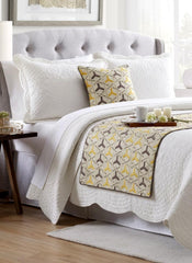 Tripod Decorative Bed Runner and Cushion Cover