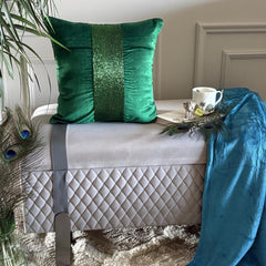 Esmeralda Throw Pillow Cover