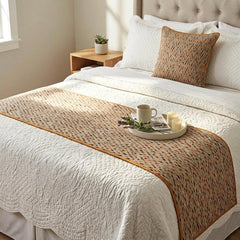 Happy Chevy Decorative Bed Runner with Cushion Cover