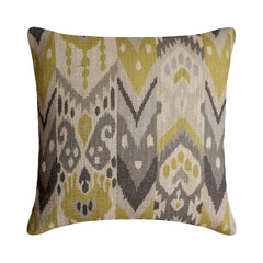 Chartreuse Linen Throw Cushion Cover - Terrosa