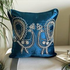 Peacock Deco Pillow Cover