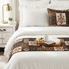 Parisa Decorative Bed Runner and Cushion Cover