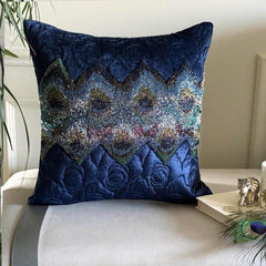 Neelkanth Throw Cushion Cover