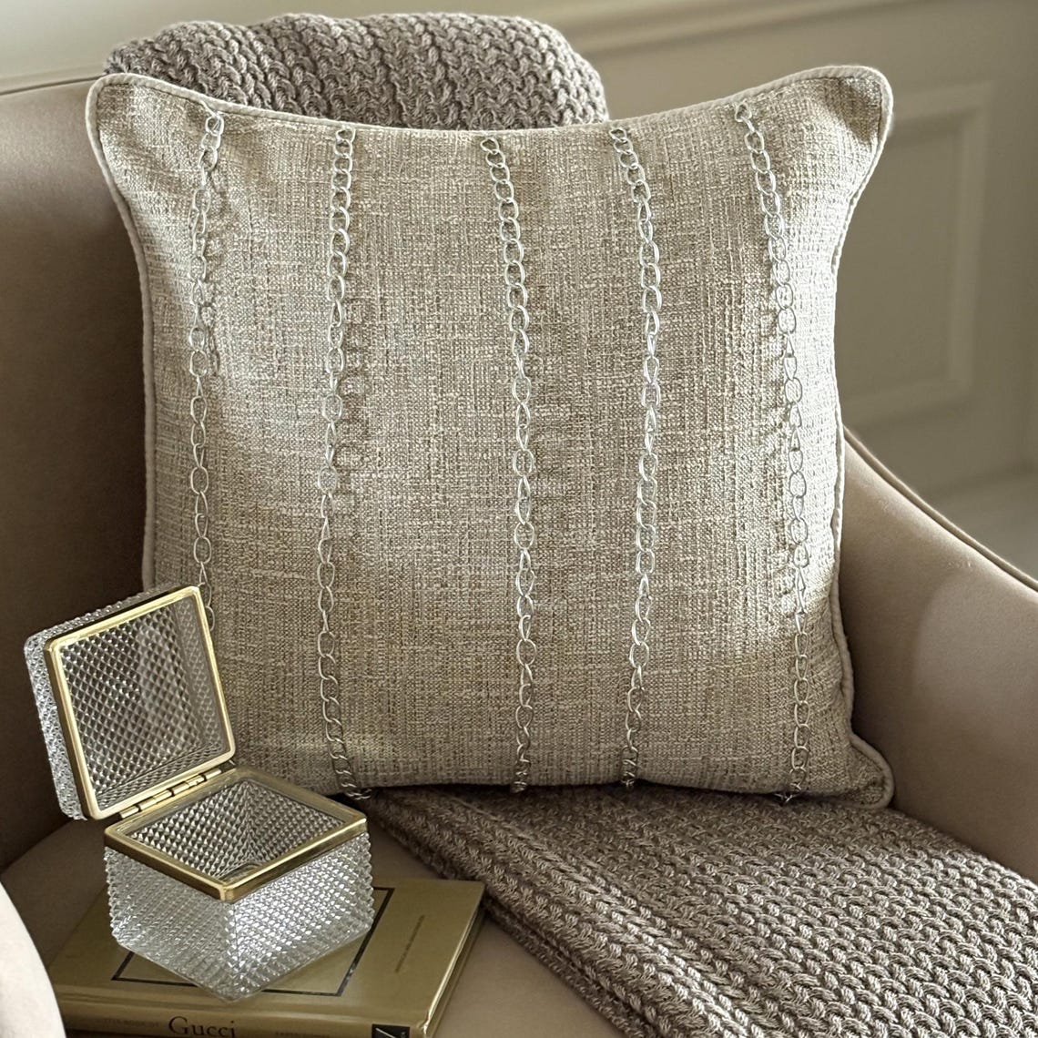 Chain Reaction Decorative Euro Sham