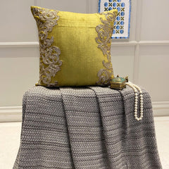 Gold Mythology Baroque Throw Cushion Cover