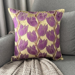 Tulip Around Throw Cushion Cover