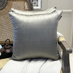 Taupe Gray Luxury Throw Cushion Cover