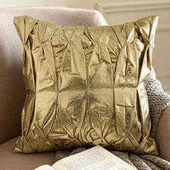Stunning Gold Throw Cushion Cover