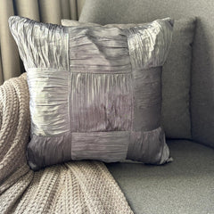 Dreamy Teal - Teal Blue Satin Decorative Euro Sham