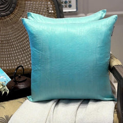 Sea Green Luxury Throw Cushion Cover