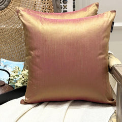 Lime Green & Pink Luxury Throw Cushion Cover