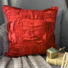 Dreamy Ruby Red Euro Sham