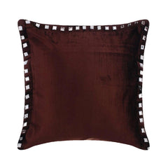 Plum Crystal Palace - Plum Velvet Throw Pillow Cover