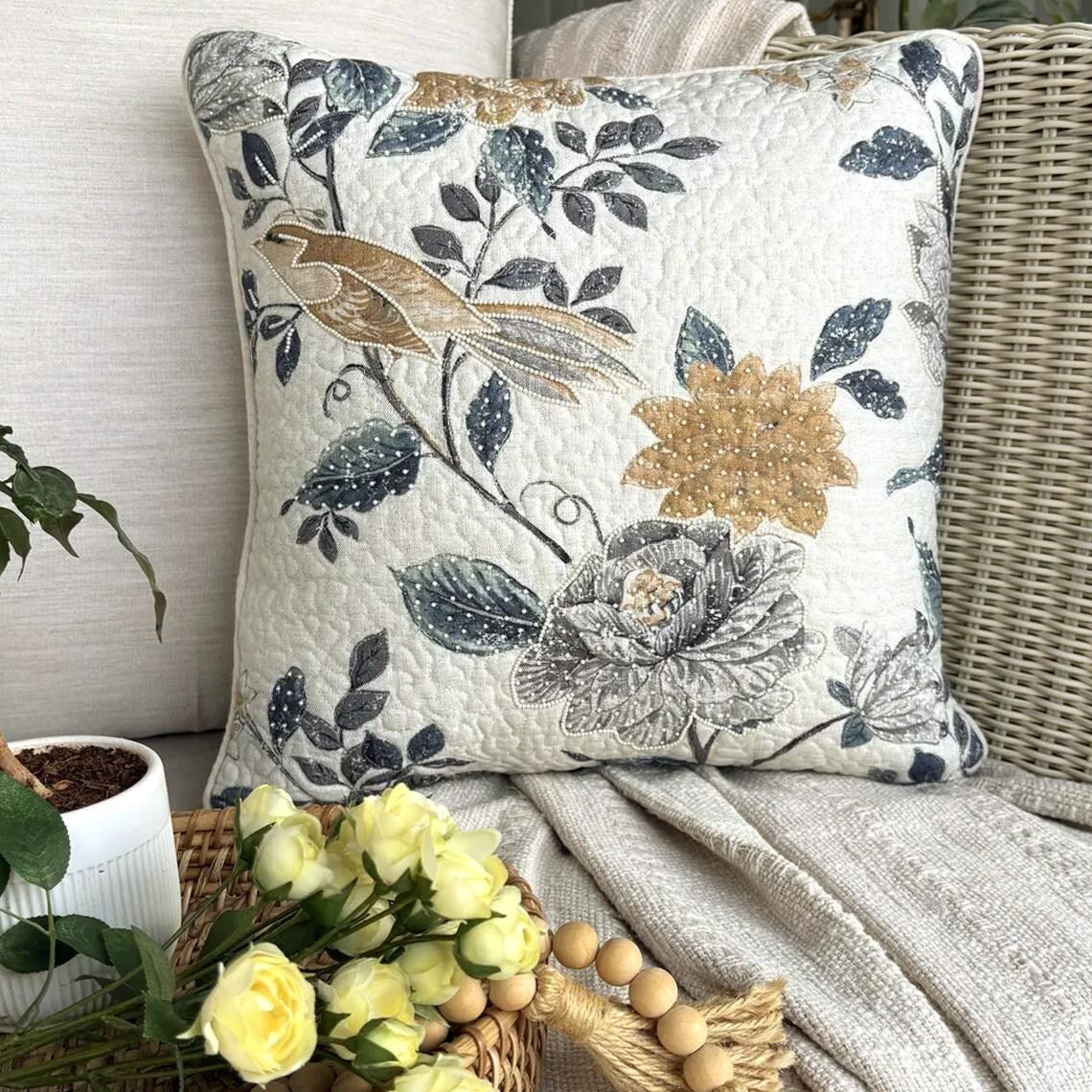 Shabby Chic Love Throw Cushion Cover
