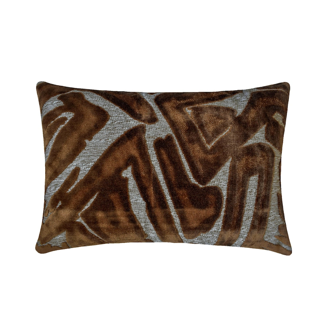 Copper Strokes Throw Cushion Cover