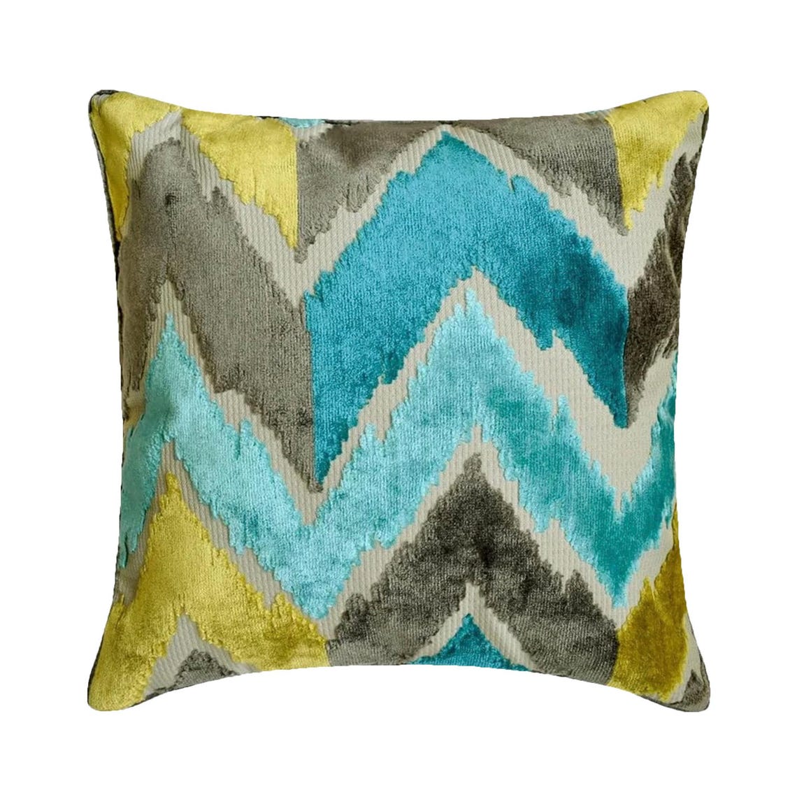Cordelia - Blue Velvet Throw Cushion Cover
