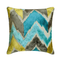 Cordelia - Blue Velvet Throw Cushion Cover