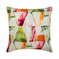 Paint It - Multicolor Cotton Decorative Euro Sham