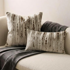 Grunge Haze Oak Lumbar Cushion Cover