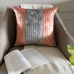 Peach Dusk Throw Cushion Cover