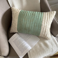 Powder Kissed Lumbar Pillow Cover