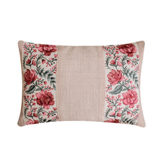 Blush Pink Linen Lumbar Cushion Cover - Blush Grace