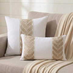 Beige Keepsake Lumbar Cushion Cover