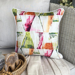 Paint It - Multicolor Cotton Decorative Euro Sham