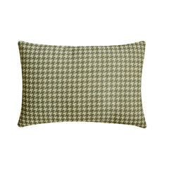 Green Linen Lumbar Cushion Cover - Sage Terra Hound