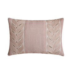 Pink Linen Lumbar Cushion Cover - Blush Keepsake