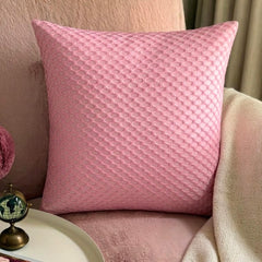 Pink Beehive Pillow Cover