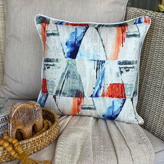 Let'S Paint - Multicolor Cotton Throw Pillow Cover