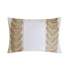 Beige Linen Lumbar Cushion Cover - Beige Keepsake