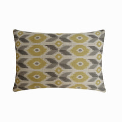 Chartreuse Linen Lumbar Cushion Cover - Terrava Lumbar