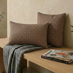 Solterra Lattice Lumbar Cushion Cover