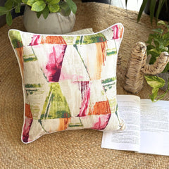 Paint It - Multicolor Cotton Decorative Euro Sham