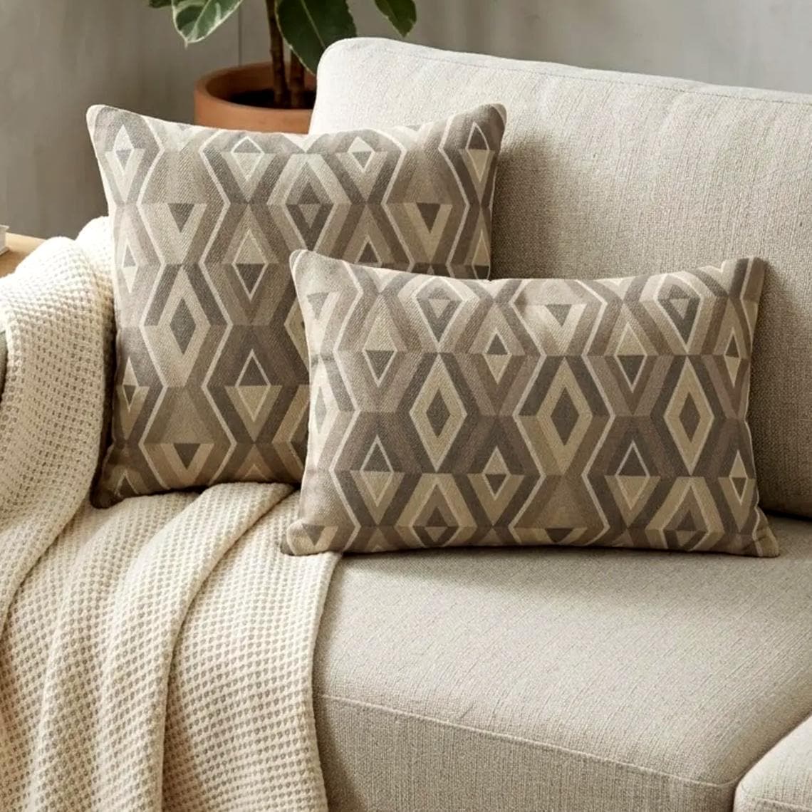 Earthbound Lumbar Cushion Cover